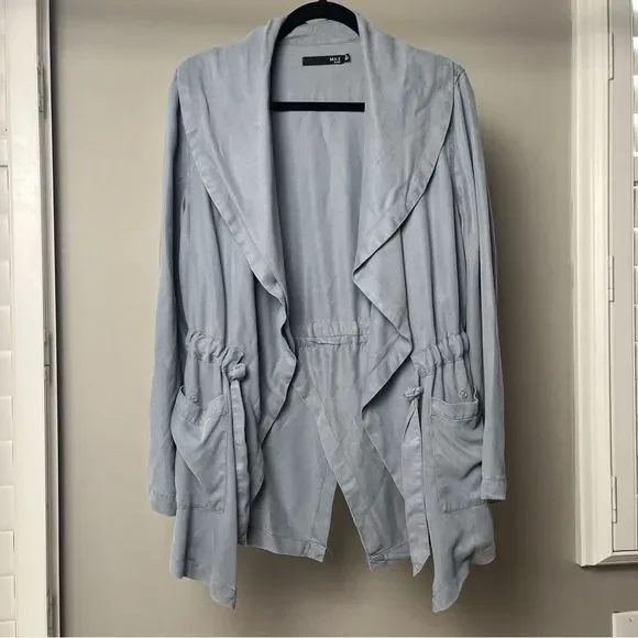 Tencel Canvas Open Jacket - Picture 1 of 8